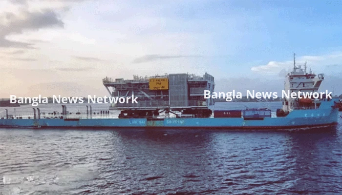 চট্টগ্রাম বন্দরে পিসিটির জন্য এলো ৪ অত্যাধুনিক গ্যান্ট্রি ক্রেন