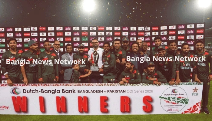 পাকিস্তানকে সিরিজ হারিয়ে ওয়ানডে র‍্যাংকিংয়ে ৯ নম্বরে বাংলাদেশ