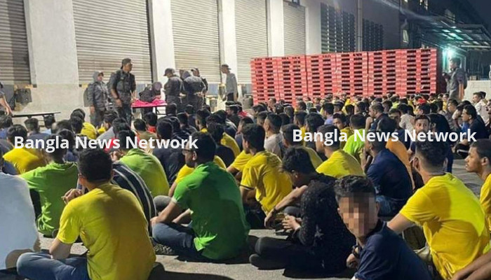 মালয়েশিয়ায় ১০২ বাংলাদেশীসহ গ্রেপ্তার ২৪৫