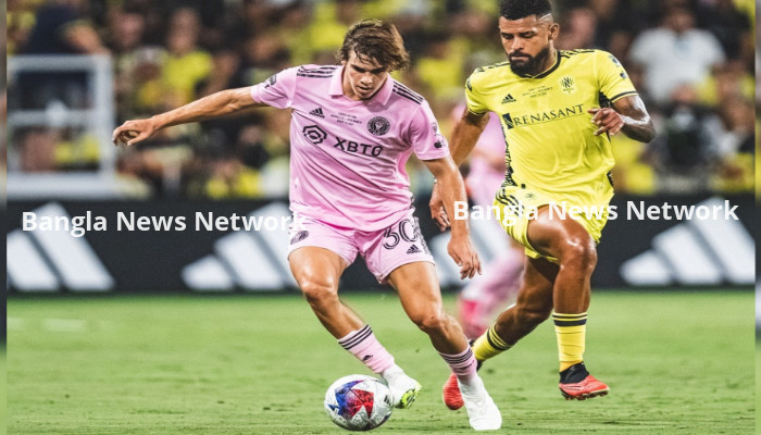 মেসিদের মিয়ামিকে রুখে দিয়ে গোল সমতায় প্রতিপক্ষ নাশভিল