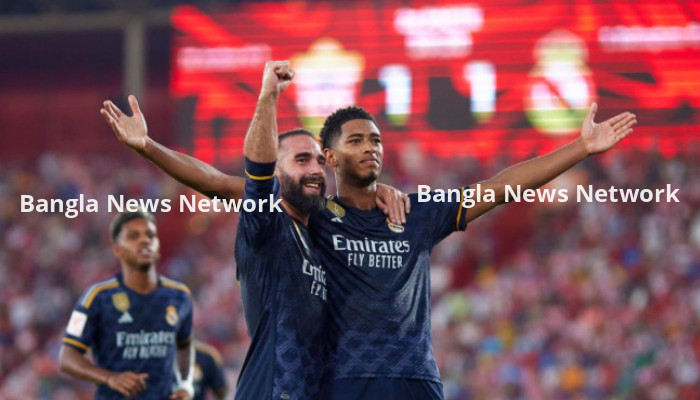 পিছিয়ে পড়েও বেলিংহাম যাদুতে জিতে গেল রিয়াল