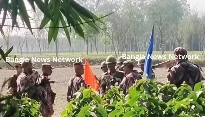 সীমান্ত আইন লঙ্ঘন করে বাংলাদেশে বিএসএফ সদস্যের প্রবেশ, বিজিবির প্রতিবাদ