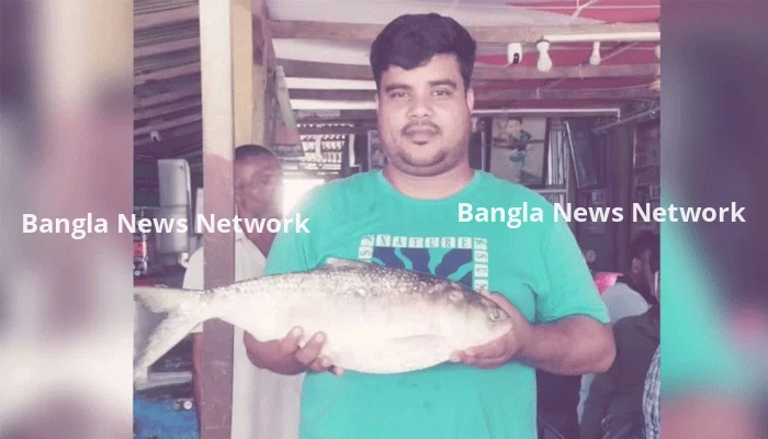 ভোলার মেঘনায় ধরা পড়ল ৩ কেজি ওজনের ইলিশ