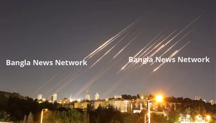 ইসরায়েলের উত্তরাঞ্চলে ইরানের ক্ষেপণাস্ত্র হামলা