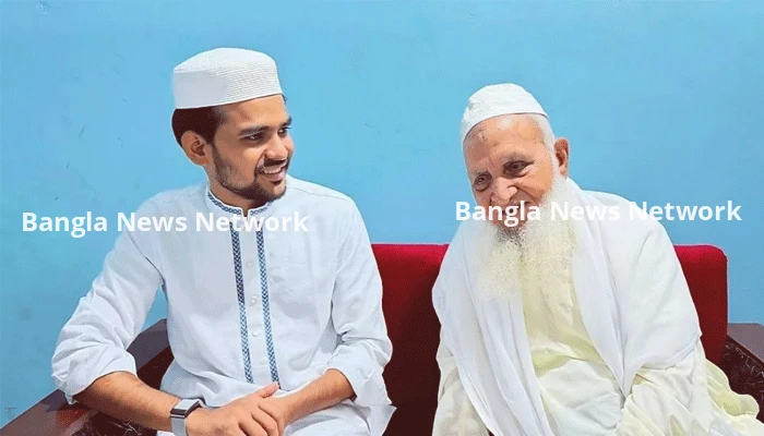 হেফাজত আমিরের দোয়া নিলেন এনসিপি মুখপাত্র আসিফ মাহমুদ