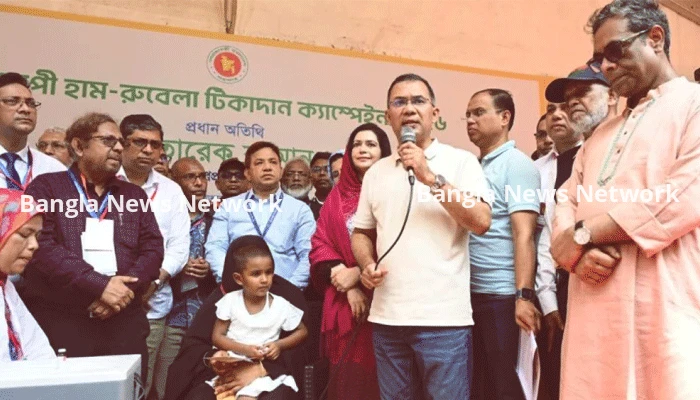 বিগত স্বৈরাচার ও অন্তর্বর্তীকালীন সরকার বাচ্চাদের জন্য টিকা আনেনি: প্রধানমন্ত্রী