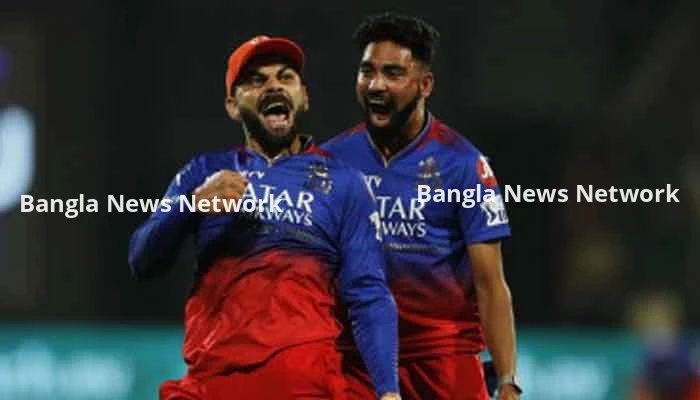 চেন্নাইকে বিদায় করে প্লে-অফে বেঙ্গালুরু