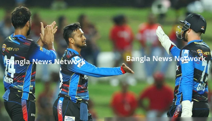 সাকিবের নিয়ন্ত্রিত বোলিং, তারপরও হারল অ্যান্টিগা
