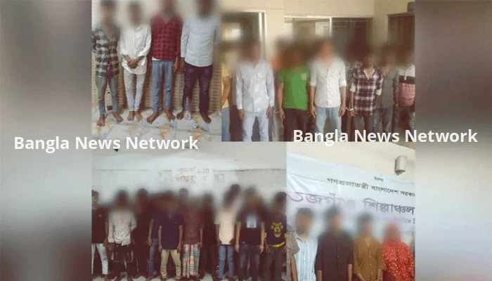 মোহাম্মদপুরসহ রাজধানীর ৬ থানায় একযোগে অভিযান, গ্রেপ্তার ৬০