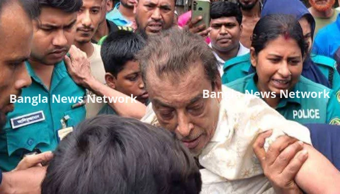 আওয়ামী লীগ নেতাকে গণপিটুনি দিয়ে পুলিশে সোপর্দ