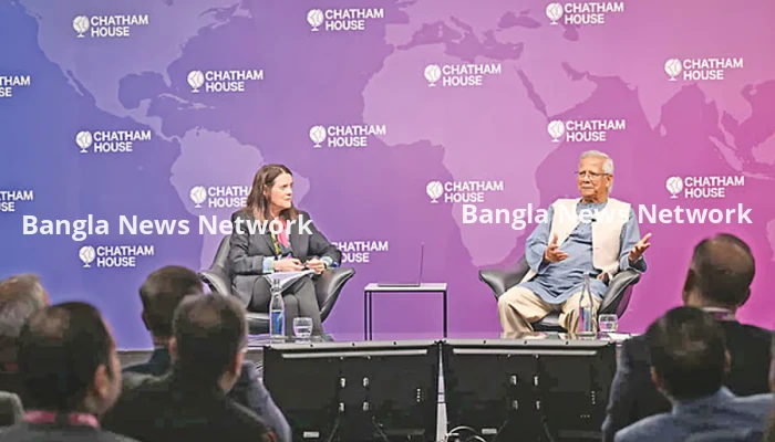 আওয়ামী লীগকে নিষিদ্ধ করা হয়নি, জনগণের নিরাপত্তা বিবেচনায় দলটির কার্যক্রম স্থগিত করা হয়েছে : ড. ইউনূস